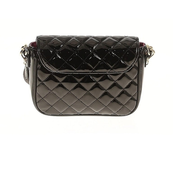 Betsey Johnson Quilted Patton Crossbody w Detachable Coin Purse - Picture 4 of 11